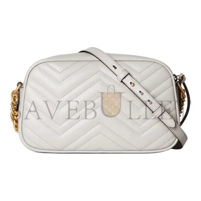 GUCCI MARMONT SMALL MATELASSE SHOULDER BAG 447632 (24*13*7cm)
